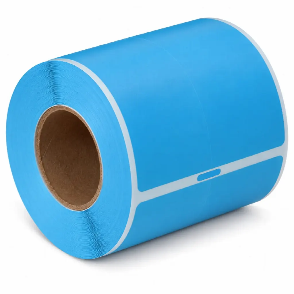Etichete pentru bagaje CoatCheck, 14×160 bilete, albastre