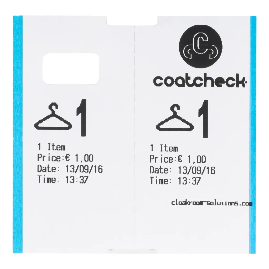 CoatCheck+ Ticket Printer with Keyboard