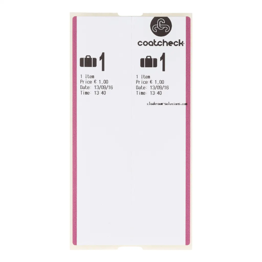 CoatCheck+ Ticket Printer with Keyboard