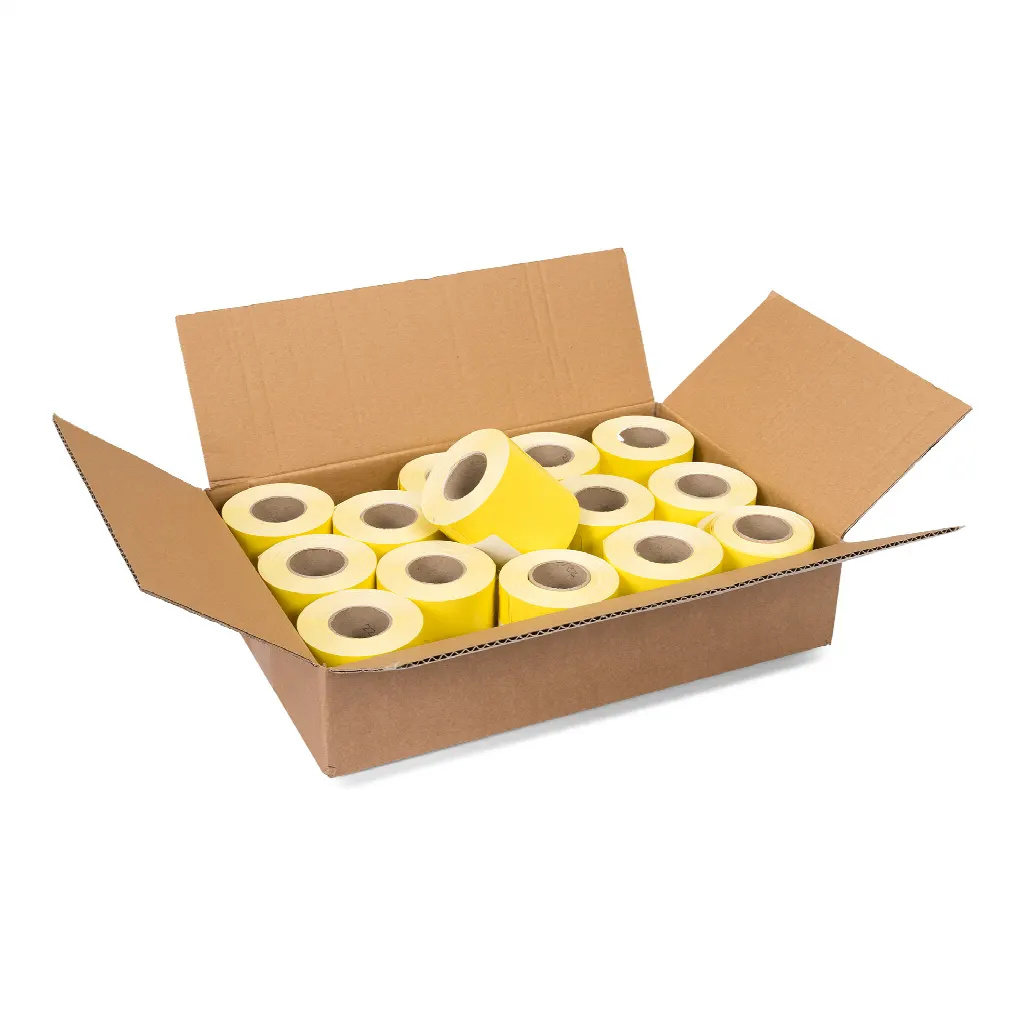 Senhas de bengaleiro Coatcheck, 14 rolos x 325 senhas, amarelo