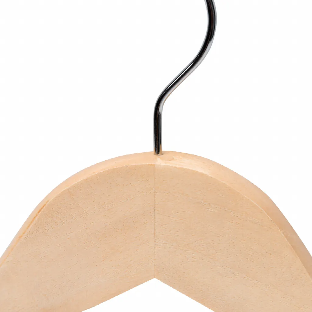 50 wooden coat hangers